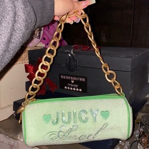 Juicy Angel green purse